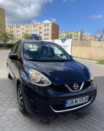 Nissan Micra cena 20500 przebieg: 74500, rok produkcji 2013 z Gdańsk małe 37